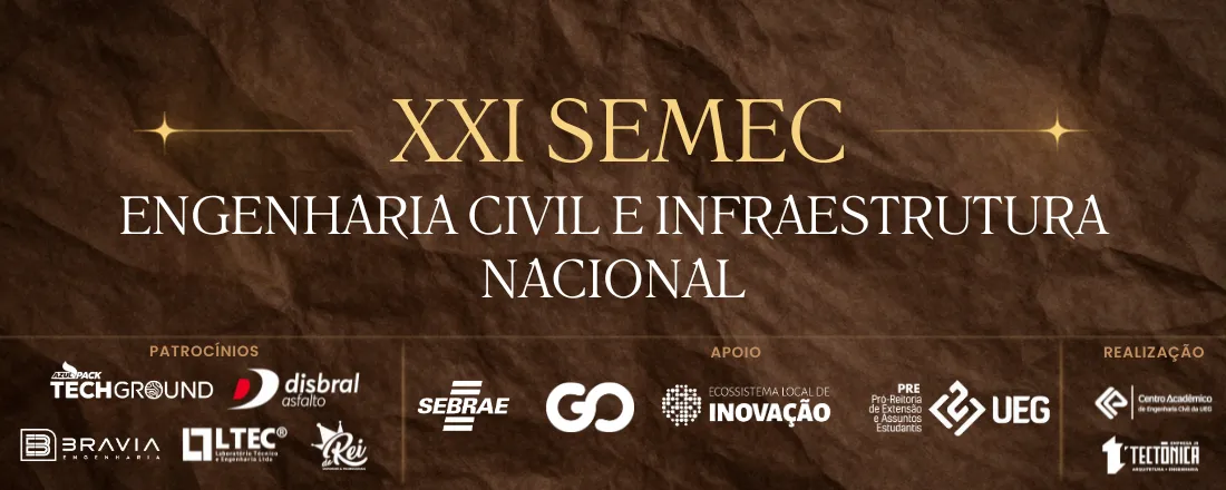 XXI SEMEC – Engenharia Civil e Infraestrutura Nacional