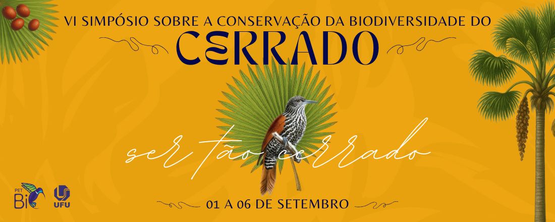 VI Simpósio sobre Conservação da Biodiversidade do Cerrado (VI SCBC)