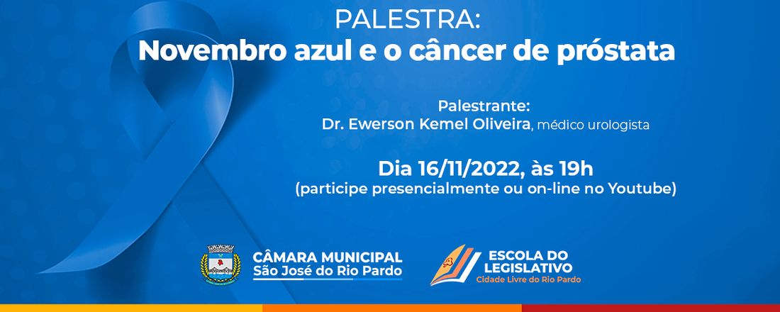 Palestra – Novembro azul: prevenção ao câncer de próstata