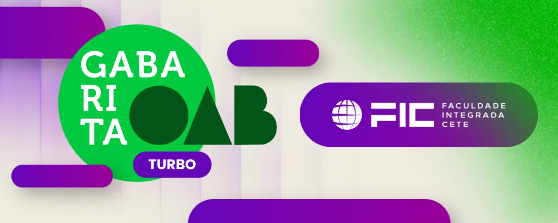 AULÃO GABARITA OAB - FIC 2026. 2
