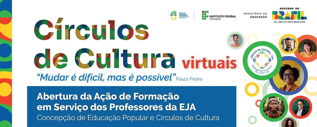 Lançamento do Programa de Formação de Professores no âmbito do Pacto EJA