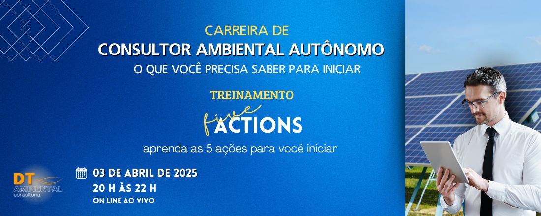 Treinamento Consultor Ambiental Autônomo - Five Actions