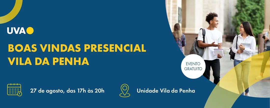 Boas vindas EAD Vila da Penha