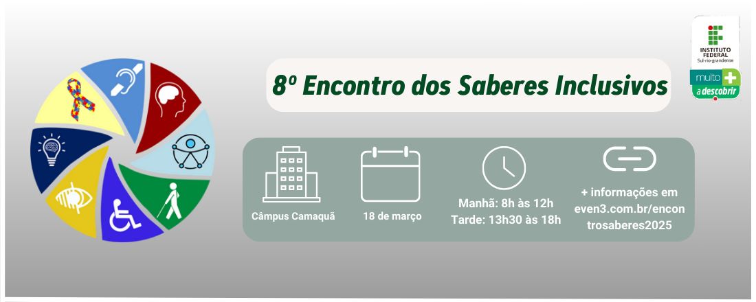 8º Encontro dos Saberes Inclusivos