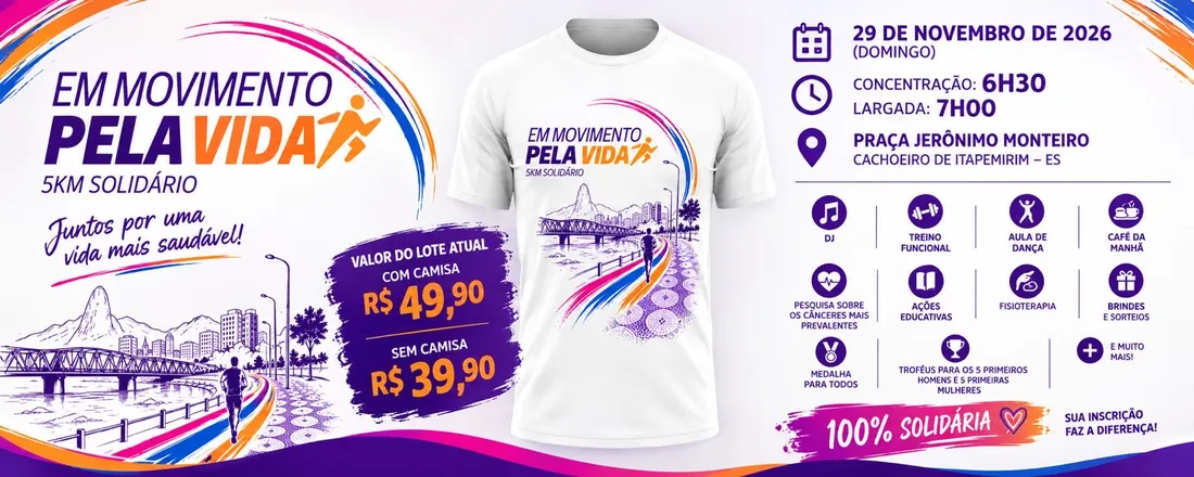 Corrida Em Movimento Pela Vida