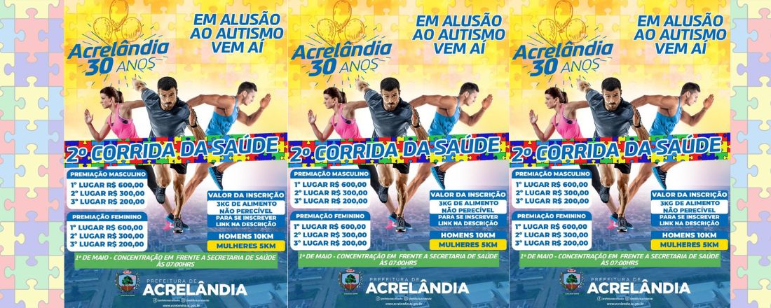 2° CORRIDA DA SAÚDE