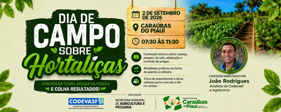 I Dia de Campo - Hortaliças
