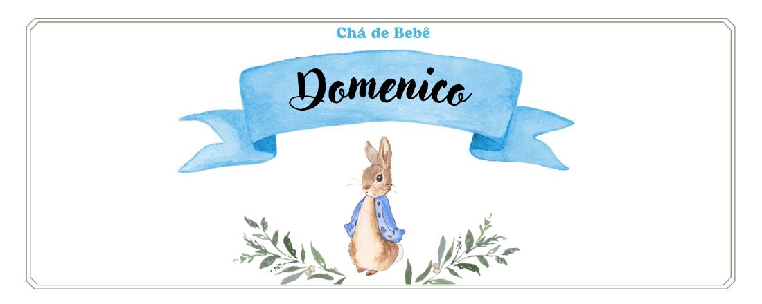 Chá de Bebê Domenico