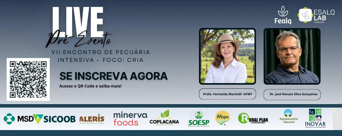 PRÉ-EVENTO: VII ENCONTRO DE PECUARIA INTENSIVA - FOCO: CRIA