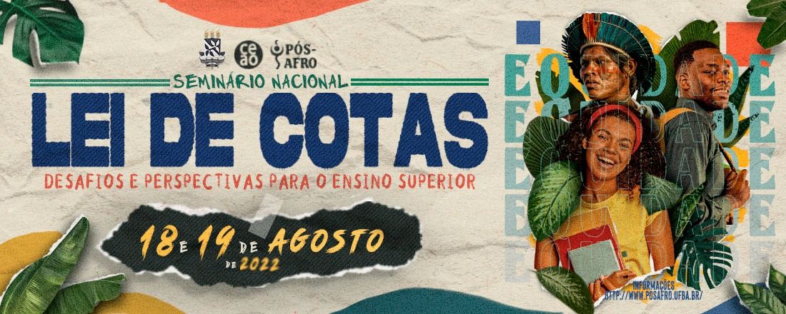 Seminário Nacional Lei de Cotas: desafios e perspectivas para o ensino superior