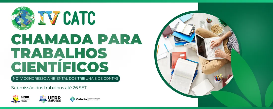 CHAMADA DE ARTIGOS PARA SUBMISSÃO NO IV CONGRESSO AMBIENTAL DOS TRIBUNAIS DE CONTAS