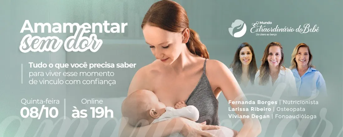 Amamentar sem dor