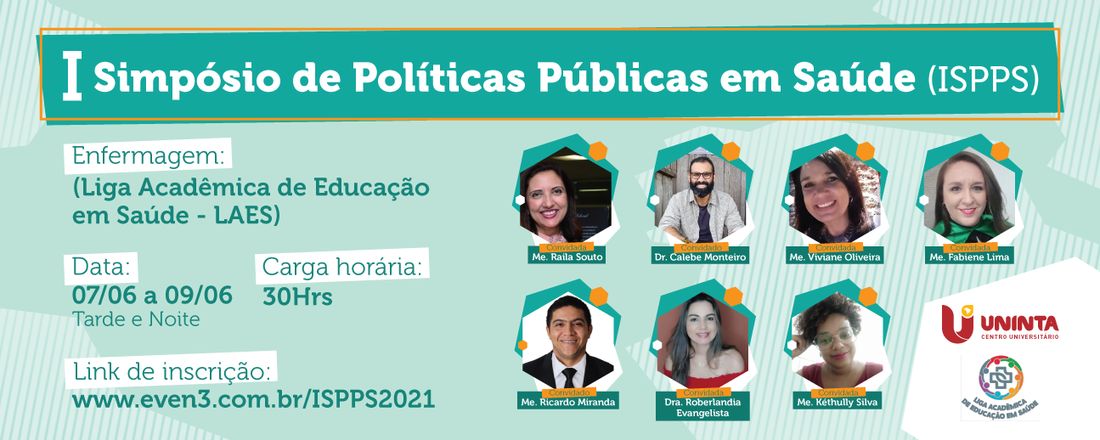 I SIMPÓSIO DE POLÍTICAS PÚBLICAS EM SAÚDE