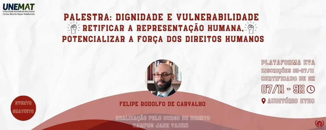 Dignidade e vulnerabilidade: retificar a representação humana, potencializar a força dos direitos humanos