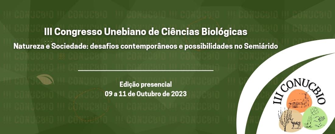 III CONGRESSO UNEBIANO DE CIÊNCIAS BIOLÓGICAS