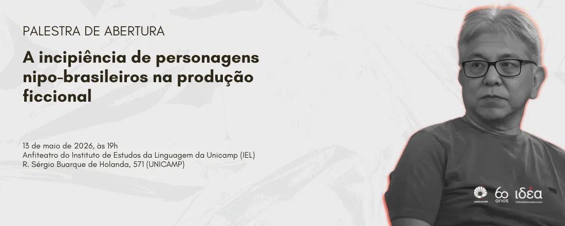 Oscar Nakasato | Palestra de abertura: A incipiência de personagens nipo-brasileiros na produção ficcional