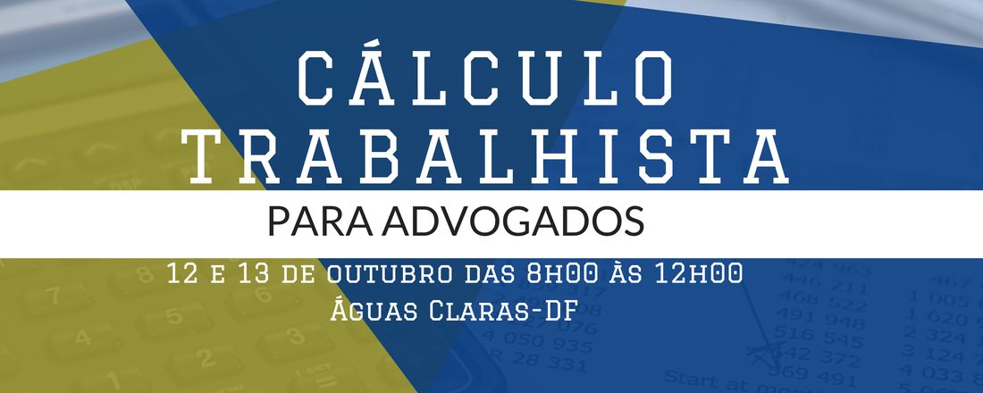 Cálculo Trabalhista para Advogados