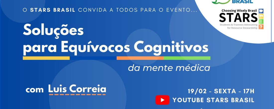 Soluções para Equívocos Cognitivos da Mente Médica - com Luis Correia