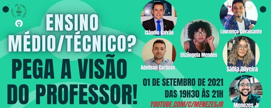 LIVE: O ensino médio/técnico na perspectiva do Professor