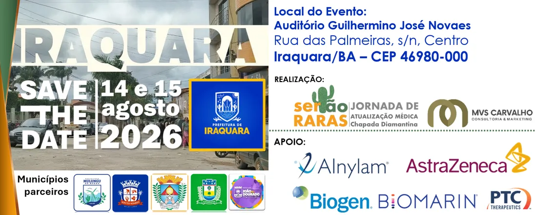 6ª EDIÇÃO - Jornada de Atualização Médica SERTÃO RARAS