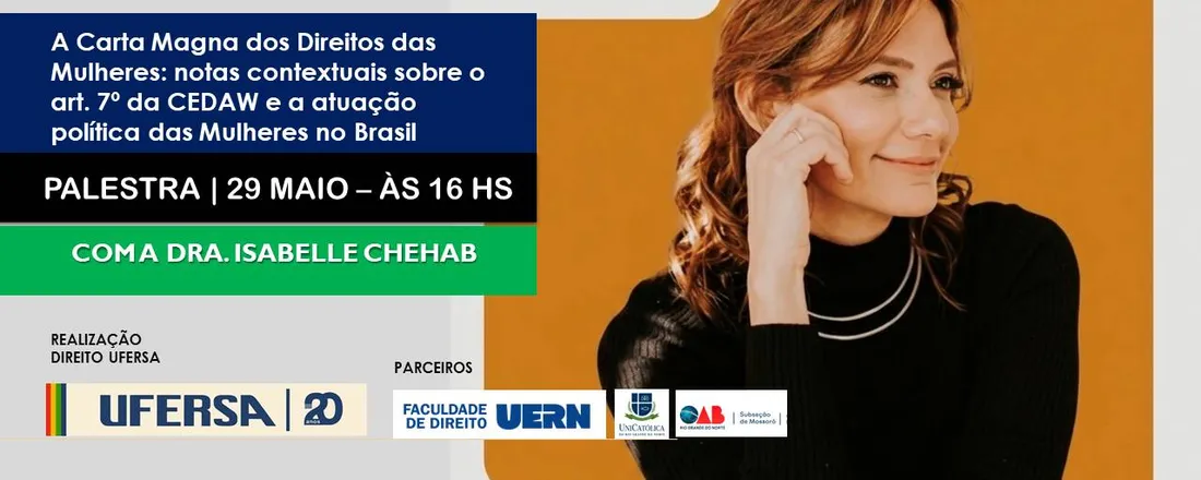 Palestra: "A Carta Magna dos Direitos das Mulheres"