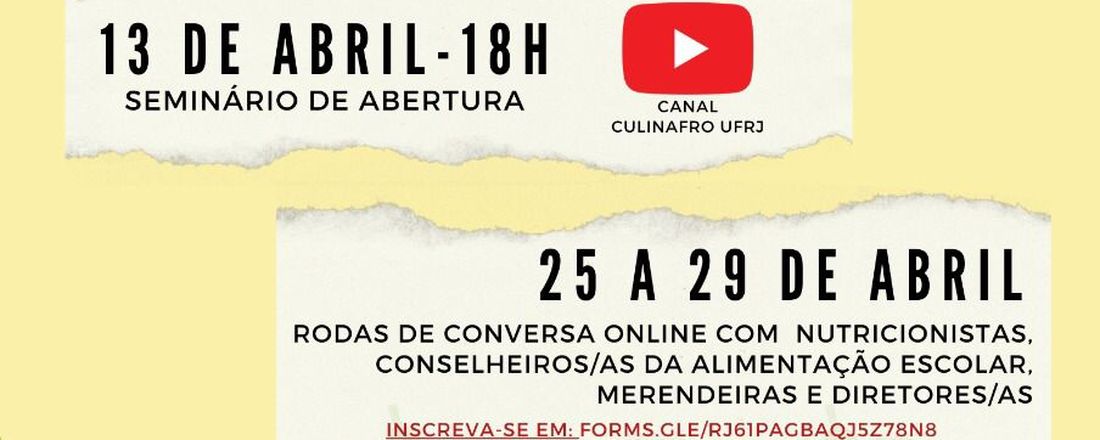 1º ENCONTRO NACIONAL SOBRE ALIMENTAÇÃO QUILOMBOLA