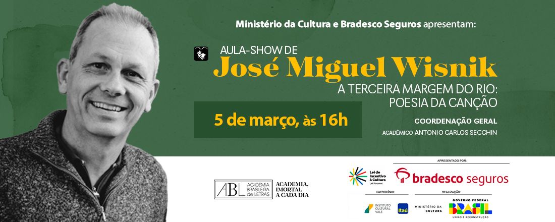 Aula-show José Miguel Wisnik