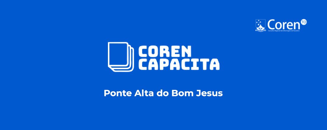 Coren Capacita - Ponte Alta do Bom Jesus