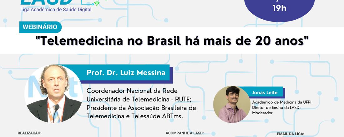 Webinário LASD: Telemedicina no Brasil há mais de 20 anos