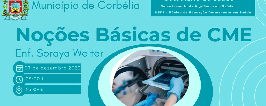 Noções Básicas em Central de Material Esterilizado (CME)