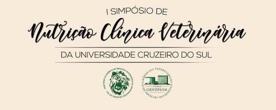SIMPÓSIO DE NUTRIÇÃO CLÍNICA VETERINÁRIA