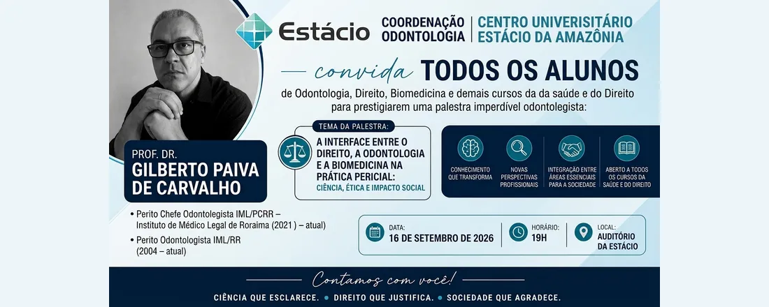 A Interface entre o Direito, a Odontologia e a Biomedicina na Prática Pericial: Ciência, Ética e Impacto Social