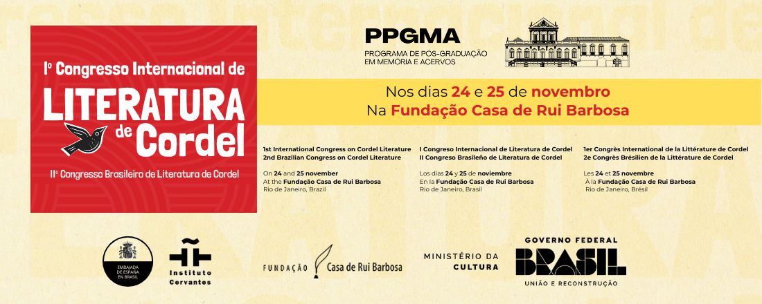 I Congresso Internacional de Cordel