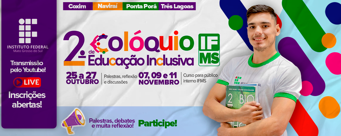 2º Colóquio de Educação Inclusiva do IFMS