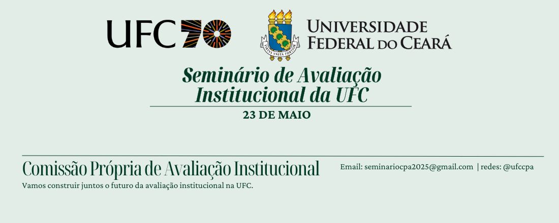 Seminário de Avaliação Institucional da UFC