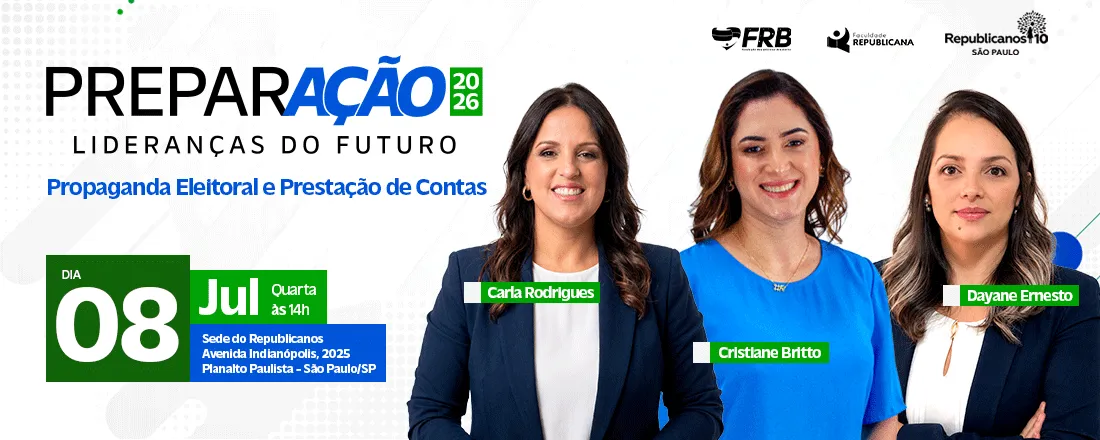 PREPARAÇÃO 2026 - LÍDERANÇAS DO FUTURO