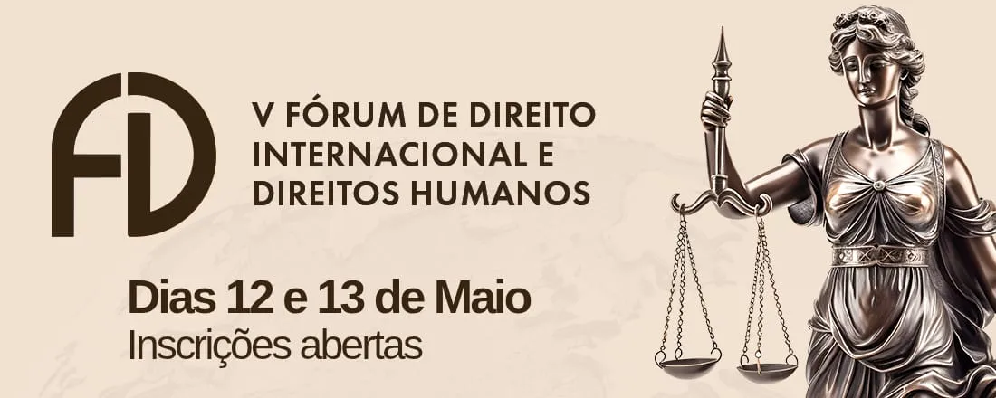 V Fórum de Direito Internacional e Direitos Humanos