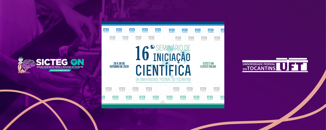 XVI - Seminário de Iniciação Científica (SIC) - (UFT)