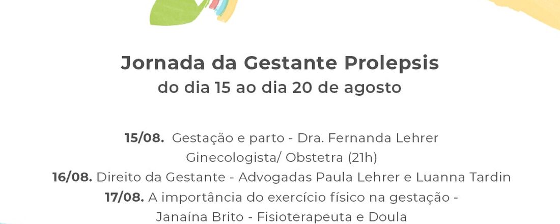 Jornada de Gestante Prolepsis