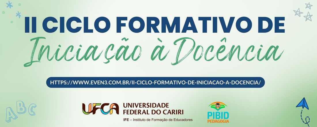 II Ciclo Formativo de Iniciação à Docência