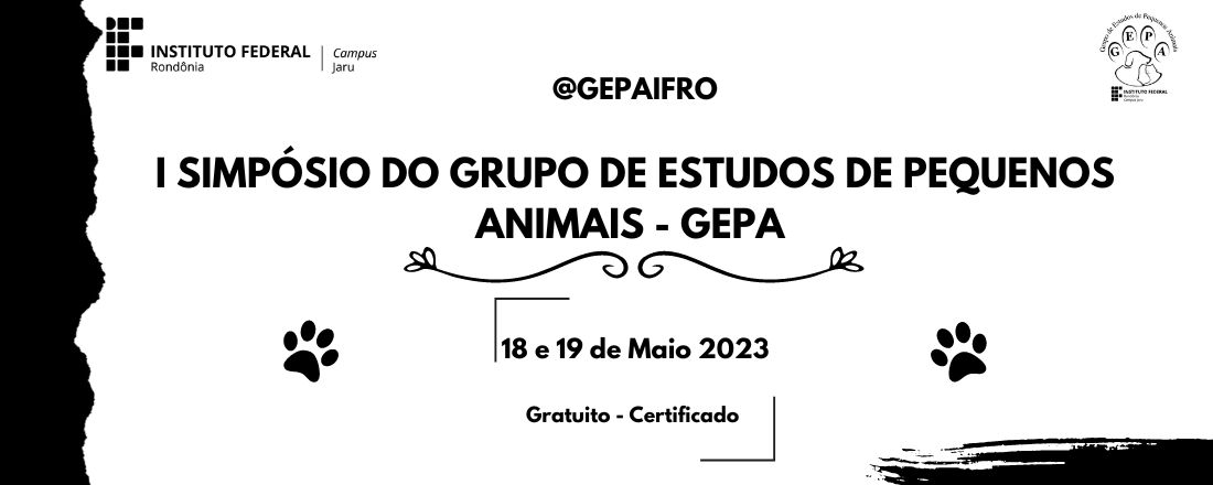 I Simpósio do Grupo de Estudos de Pequenos Animais