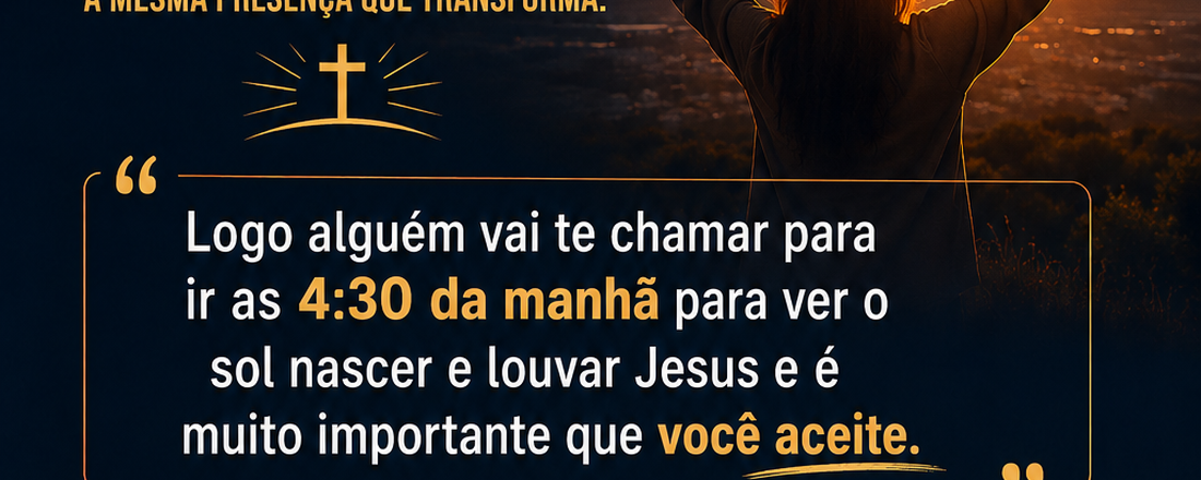 AMANHECER COM JESUS