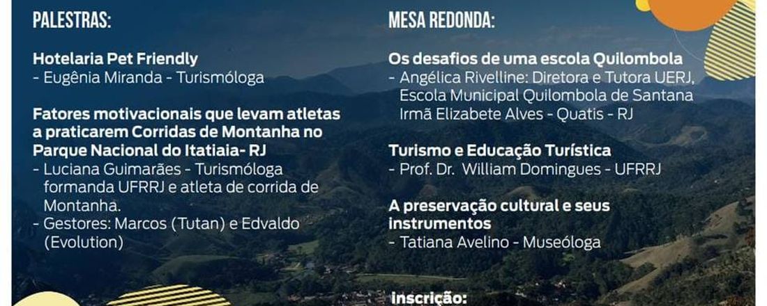 3º SEMINÁRIO DO TURISMÓLOGO E DO TURISMO UFRRJ POLO RESENDE