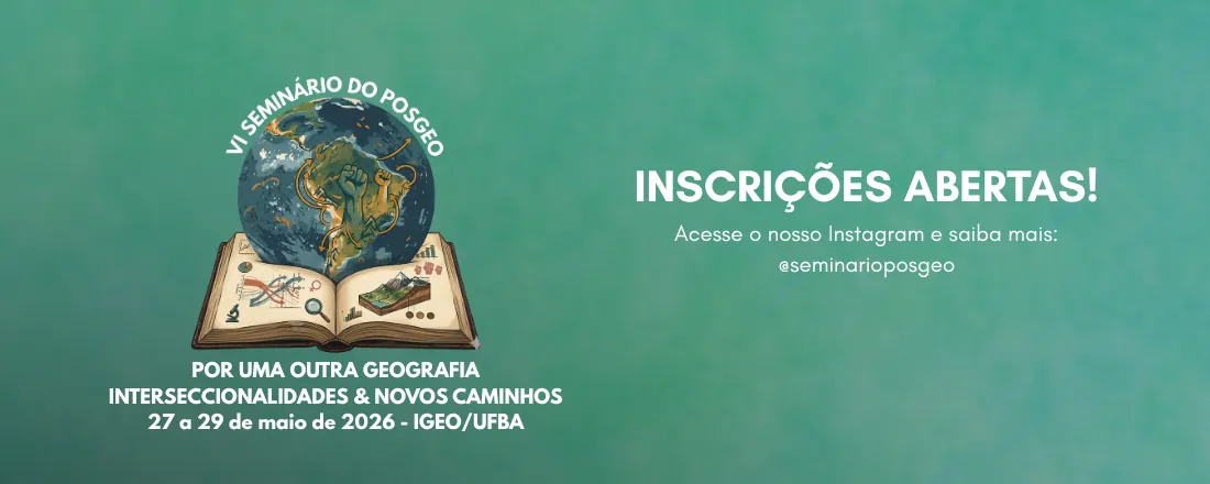 VI Seminário do POSGEO