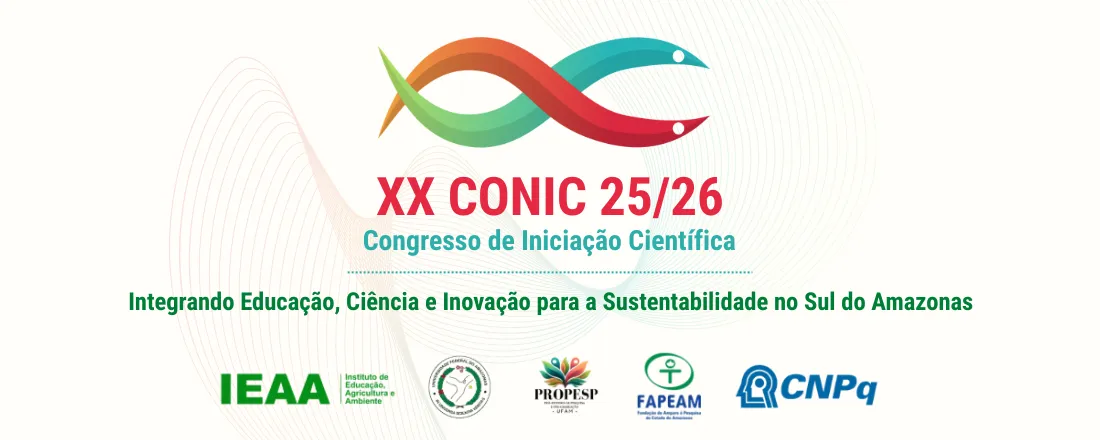 XX CONIC do IEAA - Integrando Educação, Ciência e Inovação para a Sustentabilidade no Sul do Amazonas