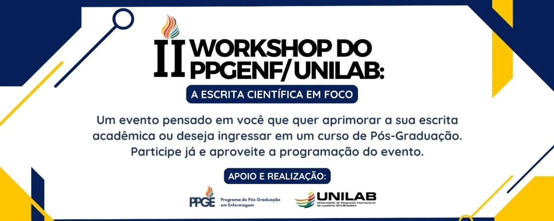II Workshop do PPGENF/UNILAB: A escrita científica em foco