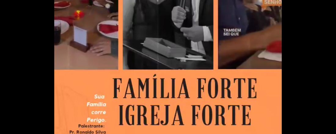 1° SEMINÁRIO DE FAMÍLIA