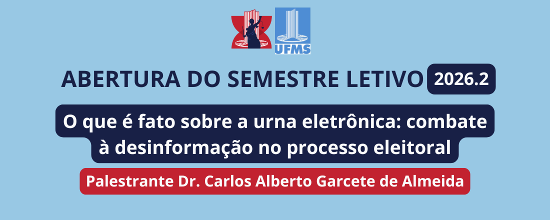 Abertura do semestre letivo - 2026. 2