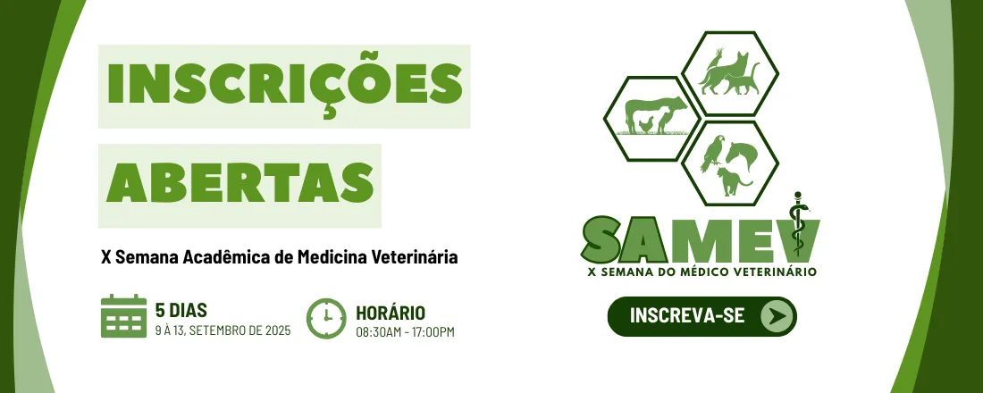X SAMEV - Semana Acadêmica de Medicina Veterinária