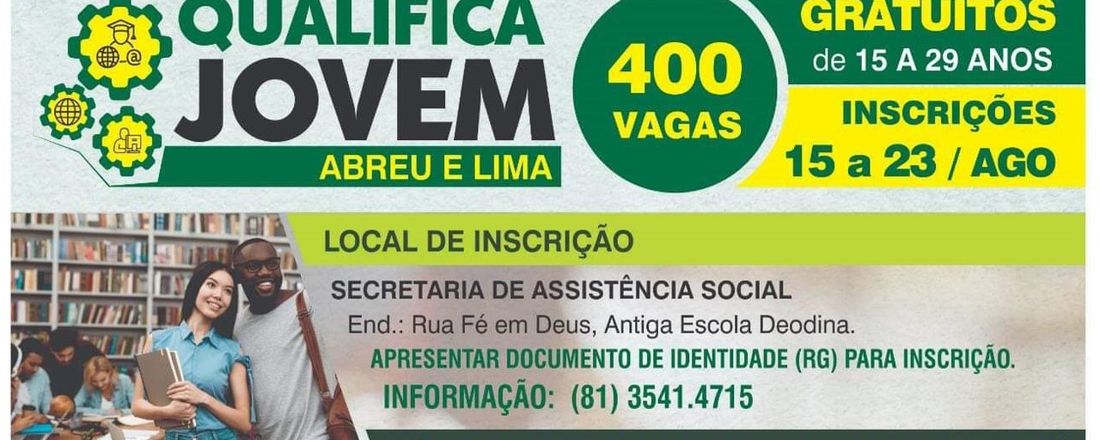 Inscrição_Qualifica Jovem Abreu e Lima